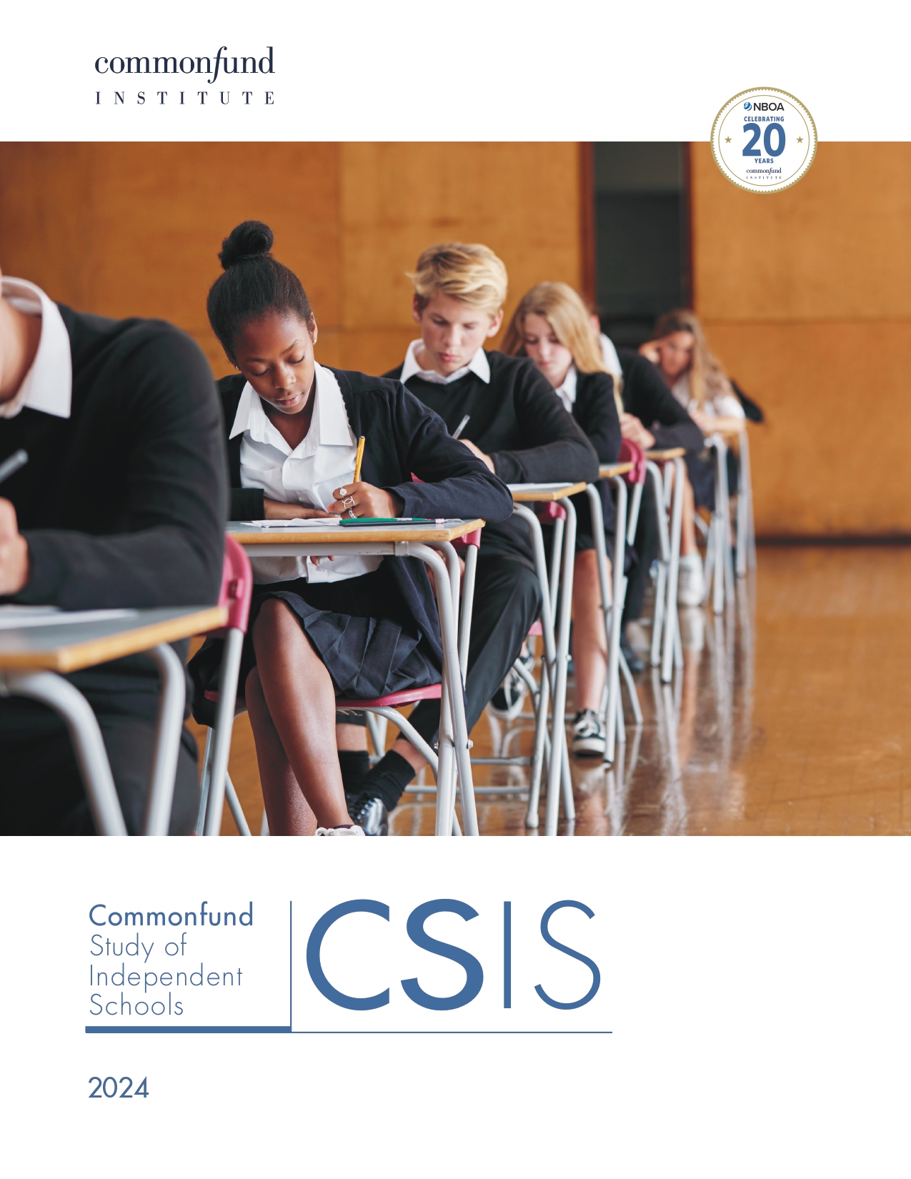 Cover of 2024 Commonfund Benchmarks Study® of Independent Schools