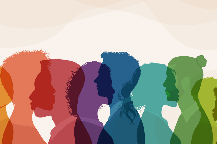 diversity inclusion stock image