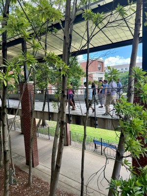 Brewster Academy staff makes pizza dough